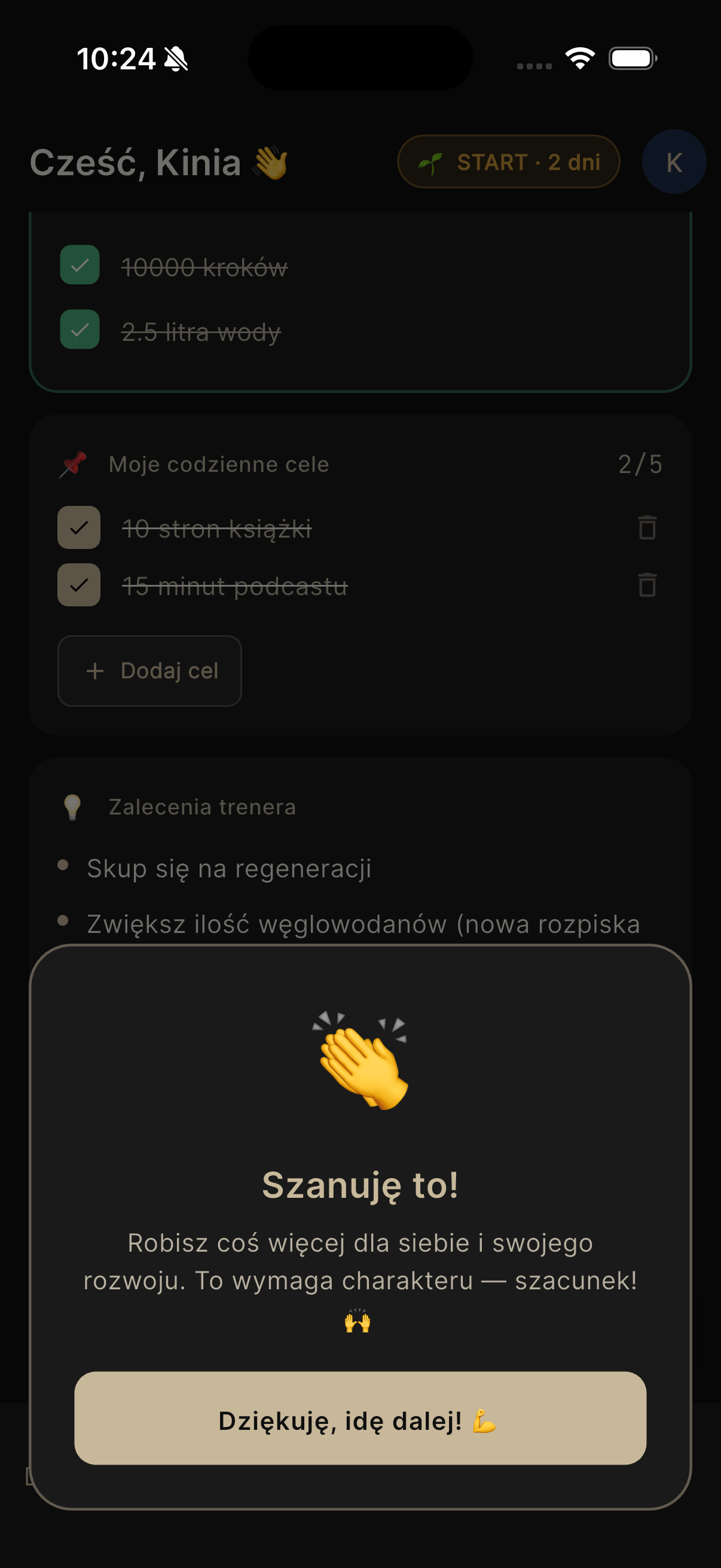 Nawyki i zalecenia